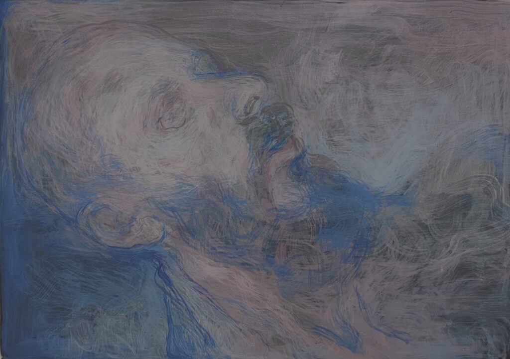 27×213cm Kagit Uzerine Akrilik Boya 2024 1024x721