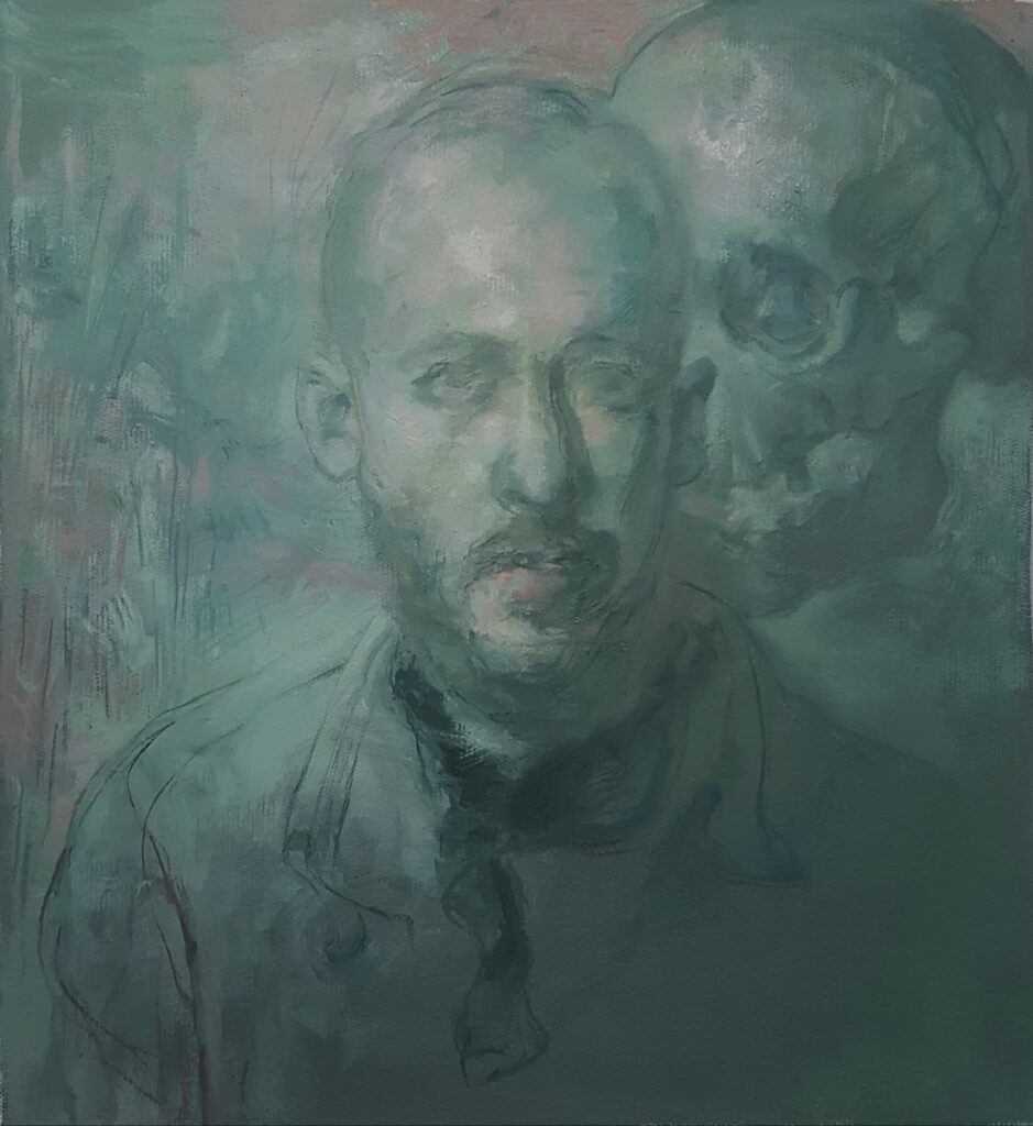 37×34cm 2024 Tual Uzerine Yagliboya 939x1024