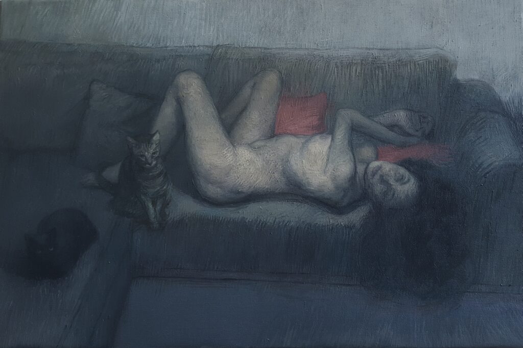 40×60cm tuval uzerine yağlıboya 2021