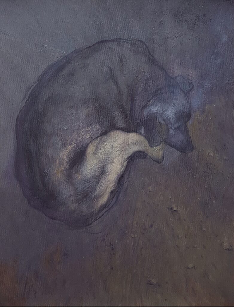 45×35cm tuval üzerine yağlıboya 2022