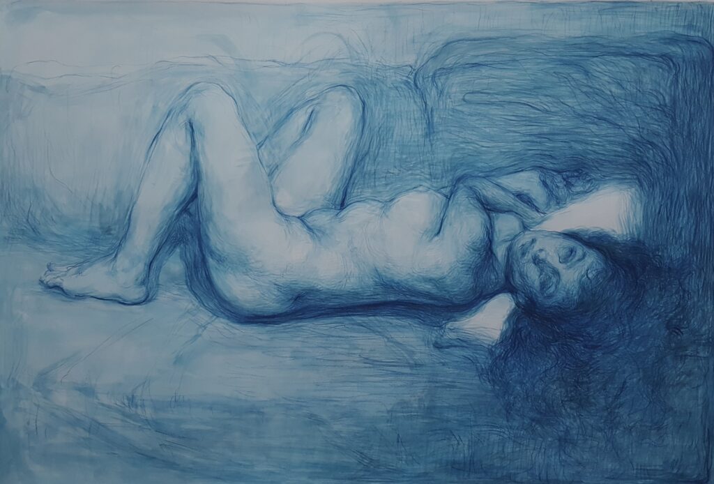 50×70cm kagit uzerine guaj 2022