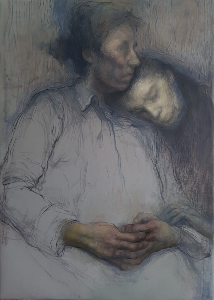 70×50cm 2022 tuval üzerine yağlıboya